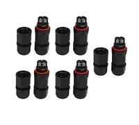 5 Pcs Waterproof Aviation Connector 380V IP68 Screw Crimping Electrical Connector for Industrial Equipment, LED Lighting, Lighthouses, Ships, Sprinklers (L16-2)