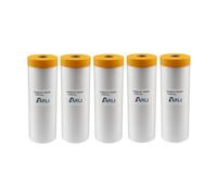 5 Pellicola di copertura nastro oro mascheratore nastro di copertura con...