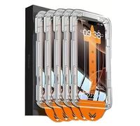 5 pellicole proteggi schermo HD senza polvere, installazione facile in vetro temperato per tutte le serie Phone 17, copertura totale - anti graffi, senza bolle, di alta qualità durevole (telefono