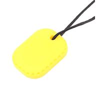 5 Pendenti per la Dentizione del Bambino, Collana da Masticare in Silicone, Giocattolo Elastico per L'addestramento Alla Masticazione Sensoriale
