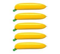 5 penne a sfera retrattili realistiche a forma di banana, lisce per scrivere la calza della Befana, per studenti che scrivono e annotano