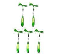 5 penne per l'apprendimento con note adesive, luce LED integrata e corda per appenderla, per la produttività a scuola o al lavoro, penna per appunti con luce