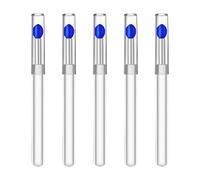 5 pennelli per labbra in silicone alla moda, con comodi pennelli da viaggio, per uso senza sforzo