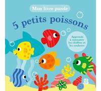 5 petits poissons (livre puzzle cordelettes)