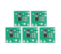 5 pezzi 1,2 V pannello solare, regolatore di carica solare con due impostazioni, batteria al litio, batteria a pannello solare per prodotti di illuminazione solare