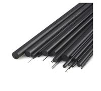 5 pezzi/10 pezzi di barre in fibra carbonio dia. 1 mm, 2, 3,0, 4, 6, lunghezza 500(4.5mm 10pcs)