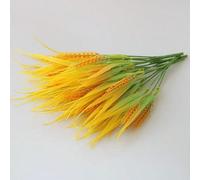 5 pezzi/10 pezzi Fiori finti, riso, grano e spighe di riso come accessori per matrimoni e scenografie da giardino, decorazioni per interni ed esterni, casa, soggiorno, tavolo da pranzo, cortile estern