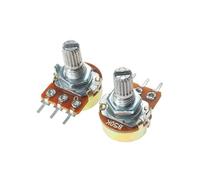 5 pezzi 15 mm WH148 potenziometro lineare 100 K-1 M Ohm resistori variabili potenziometri rotativi a film di carbonio a giro singolo 3 pin(250K OHM)
