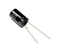 5 pezzi 15uF 450V 15MFD 450Volt Condensatore elettrolitico in alluminio 10 * 17mm radiale 15mf450v 15uf450v 450v15mf 450v15uf diy supplies