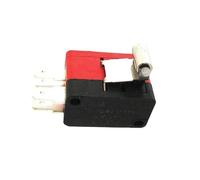 5 pezzi 20 Doppio microinterruttore a rulli Contatto in argento Mini interruttore di finecorsa 16 A 250 V PIN 4,8 mm V-155-2C25(5PCS)