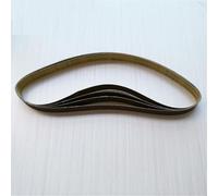 5 pezzi 25 x 762 mm Nastro abrasivo per lucidatura di metallo e legno. Nastro abrasivo in ossido di alluminio da 1" * 30". Levigatrice a nastro P60-600 da 25 * 762 mm, confezione mista, 5 pezz