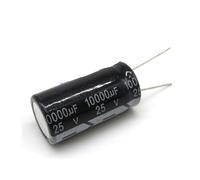 5 pezzi 25V10000UF 18 * 35mm 10000UF 25V 18 * 35 condensatore elettrolitico Capacitance Meters