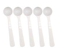 5 pezzi 2ml/1g Micro misurino in plastica cucchiai dosatori manico lungo cucchiaino per cucina cottura cottura strumento di misurazione