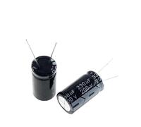 5 pezzi 330uF 200V 330MFD 200Volt Condensatore elettrolitico in alluminio 18 * 30mm radiale 330mf200v 330uf200v 200v330mf 200v330uf Capacitance Meters