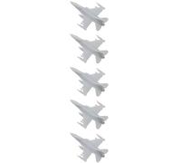 5 Pezzi 3D Modello Militare F-16C Fighting Falcon Resina Aereo Da Caccia Aereo Da Battaglia 1/2000-1/350 Mini Aeroplano Modello Fai Da Te(1/350 (42mm))