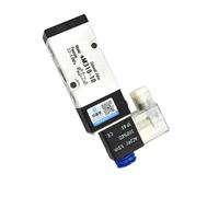 5 pezzi 4M310-10 elettrovalvola pneumatica a 2 posizioni, 3 porte, valvola di controllo dell'aria a cinque vie, elettromagnetica, AC110 V, 220 V, DC12 V, 24 V(DC12V)