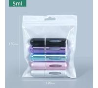 5 pezzi 5 ml spray profumo pompa bottiglia di profumo riutilizzabile spray atomizzatore bottiglia mini contenitori cosmetici vuoti da viaggio