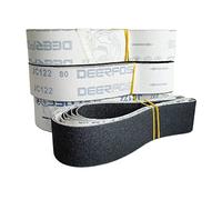 5 pezzi 50 x 915 mm nastro abrasivo 2 "x 36" schermo abrasivo al carborundum for nastri abrasivi in metallo 915 con grana 60 - confezione da 1000 pezzi (Color : White, Size : 5Pcs Grit 600)