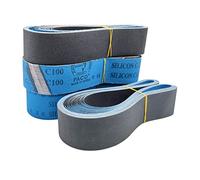 5 pezzi 50 x 915 mm nastro abrasivo 2 "x 36" schermo abrasivo al carborundum for nastri abrasivi in metallo 915 con grana 60 - confezione da 1000 pezzi (Color : Blue, Size : 5Pcs Grit 320)