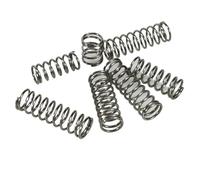 5 pezzi 65Mn Diametro filo 1,6 mm Molla di compressione a spirale cilindrica Ritorno molle compresse Rilascio pressione in acciaio Bobine(45mm(10 Pcs),14mm/1.6mm)