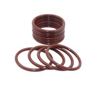 5 pezzi 90x100x5mm anelli O di tenuta in fluorado marrón resistente all'olio, ID 90mm, D esterno 100mm, D sezione 5mm