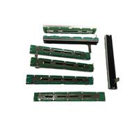 5 pezzi A10K A20K A50K potenziometro duplex mixer fader 75MM A10KX2 A20K*2 A50K*2(10K Ohm)