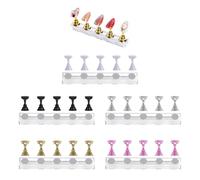 5 Pezzi Accessori Per Manicure Accessori Per Pratica Manicure Espositore Per Unghie Supporto Per Unghie In Acrilico Accessori Per Manicure Fai Da Te
