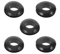 5 Pezzi Accessorio Iniettore in Vetro, Silicone Nero | Sostituzione senza Attrezzi, Montaggio Rapido, per Cucine Professionali e Servizio Ristorante, Ricambio per Uso Rapido
