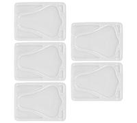 5 Pezzi Accessorio per Stampo Maschera per il Naso Vassoio Trasparente per Strumenti per Maschera Facciale Macchina Cuscino Nasale Fai Te, Maschere