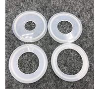 5 Pezzi Adatti for Tubi da 19 mm x 233 mm di Diametro Esterno, Guarnizione in Silicone for Prodotti caseari Fatti in casa(19MM-50.5MM)
