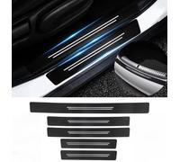 5 Pezzi Adesivi Soglia Auto per Renault Megane IV, Protezione Esterna del battiscopa del davanzale della Porta Car Styling Accessori