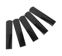 5 Pezzi Ance in Resina 2.5 per Sassofono Contralto | Colore Nero, Taglio Preciso e Applicazione Versatile, per Lezioni e Prove Sax Contralto