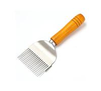 5 pezzi Apicoltore Taglierina Manico in legno Pettine Spillo Ago Coltello Taglio Forchette disopercolamento 17 Radice BEE Fork Durevole per la fattoria delle api