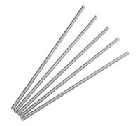 5 Pezzi Asta di Dimostrazione Termica in Acciaio Inox Argento | Studi Comparativi e Laboratorio, Supporto per Esperimenti di Fisica Scolastica, Manutenzione Semplice