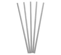 5 Pezzi Asta per Esperimenti di Conduttività Termica | Set, Colore Argento, per Studi di Gruppo e Uso Scolastico, Supporto Versatile per Laboratorio