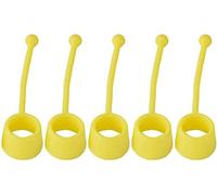 5 pezzi, attrezzo per il rafforzamento delle dita, materiale in silicone per la riabilitazione delle dita e per il fitness (impronte digitali da 10 lb