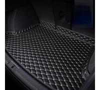 5 Pezzi Auto Tappetini Bagagliaio Pelle per Renaul-t Captur 2 E-Tech Hybrid 2020-2024 2025, Vasca Proteggi Baule Vasca Fodera Protezione Antiscivolo Impermeabile Baule Carico Fodera Tappeto Bordo Alto