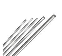 5 Pezzi, Barre in Acciaio Inossidabile 304 da 0,8~15 mm di Diametro, Barre tonde Solide da 125/200/250/330/500 mm for Modelli di Auto Fai da Te(330mm)