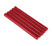 5 Pezzi Bastoncini di Ceralacca 13,5 x 1 cm Colla Pistola Sigillo Stick di Ceralacca Vintage Stick Sigillo di Cera per Timbri per Inviti di Nozze, Confezioni di Vino (Rosso cinese)