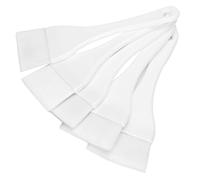 5 pezzi bianco set di pennelli per maschera facciale nylon applicatore maschera di fango per capelli strumento di bellezza fai te qualità professionale setole morbide