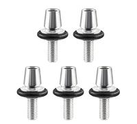 5 Pezzi Bicicletta Cavo Freno Regolatore Vite Morsetto a Vite Regolazione Fine Bicicletta M6 Lega di Alluminio V Bullone Calibro Freno