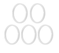 5 Pezzi Bicicletta Passaggio Lavatrice Alluminio 1,5/2/2,5/3 mm Cassetta Volano Volano Distanziatore per BB68 BB73 BB90 BB92 Anello di Lavaggio Personalizzabile (Argento, Dia.35,5 mm Thk.3mm)
