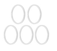 5 Pezzi Bicicletta Passaggio Lavatrice Alluminio 1,5/2/2,5/3 mm Cassetta Volano Volano Distanziatore per BB68 BB73 BB90 BB92 Anello di Lavaggio Personalizzabile (Argento, Dia.35,5 mm Thk.2,5 mm)