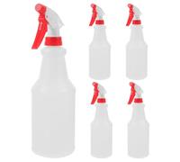 5 Pezzi Bottiglia Spray Vuota da 20,3 Oz in Plastica Rossa per Laboratorio | Ugello Regolabile, Pressione Uniforme e Spruzzo Uniforme, per Pulizia Tecnica e Uso