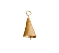 5 pezzi Campanelli da appendere ad ampio uso Suono chiaro Carillon a vento forte Anti-smarrimento in metallo per la Casa(Conical)