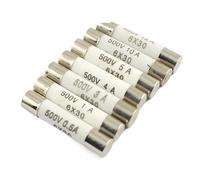 5 pezzi Cartuccia fusibile in ceramica RO58 6x30mm 500V F 0,5A 1A 2A 3A 4A 5A 6A 8A 10A 13A 15A 16A 20A 25A 30A A rottura rapida BS1362 6 * 30mm(5A)