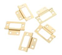 5 Pezzi Cerniera per Mobili Vintage Oro 2 Pollici per Finestre | Ferro Robusto, Installazione Semplice, Uso Versatile, Estetica Retrò, per Fai e Restauro