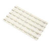 5 pezzi Cerniere for porte pieghevoli resistenti, cerniere for porte a 90 gradi, dorate, piccole, continue, in acciaio inossidabile