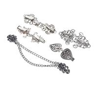 5 Pezzi Clip abbottonate Vintage Pins alla per spilli da Cucina Chic Cardigan Collar Clip corrisponde a Diversi Abiti per Le Donne