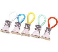5 Pezzi Clip per Asciugamani Appesi Asciugamani Clip Mollette Accessori Bagno Clever